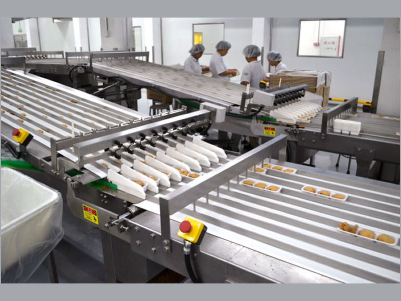 餅干自動(dòng)下托盤(pán)系統(tǒng)